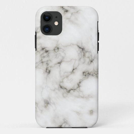 Ebbenhouten ivoor marmer Case-Mate iPhone case (Achterkant)