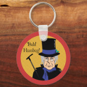 Ebenezer Scrooge Bah! Humbug! Sleutelhanger (Voorkant)