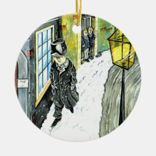 Ebenezer Scrooge Keramisch Ornament