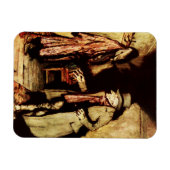 Ebenezer Scrooge Kerstmis Carol  Magneet (Horizontaal)