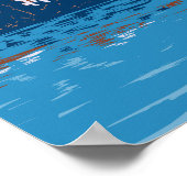 Ebensee Austria Travel Art Vintage Poster (Hoek)