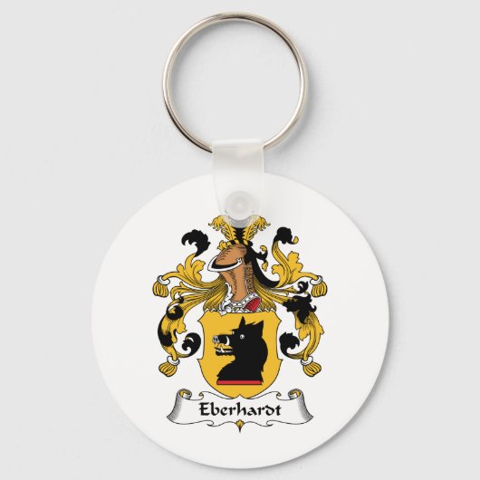 Eberhardt Family Crest Sleutelhanger (Voorkant)
