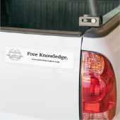 EBHR_Laurel, Free Knowledge Bumpersticker (Op Truck)