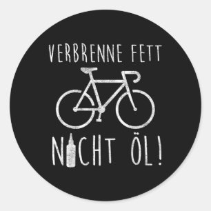 Ebike Fietser Fietsforenzen Milieubescherming Ronde Sticker