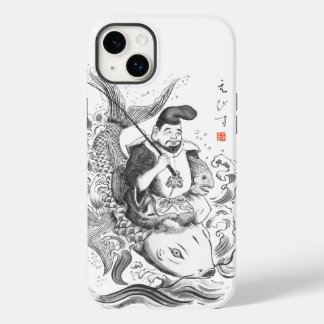 Ebisu - God van Visserij & Handel (inkt schilderin Case-Mate iPhone 14 Plus Hoesje