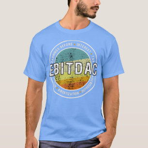 EBITDAC-inkomsten vóór rentesubsidie en COVID19 R T-shirt