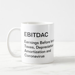 EBITDAC - Winst voor het Coronavirus Koffiemok
