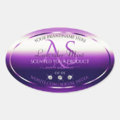 Éblouissant Purple Produit Étiquettes Diamants Mon (Devant)