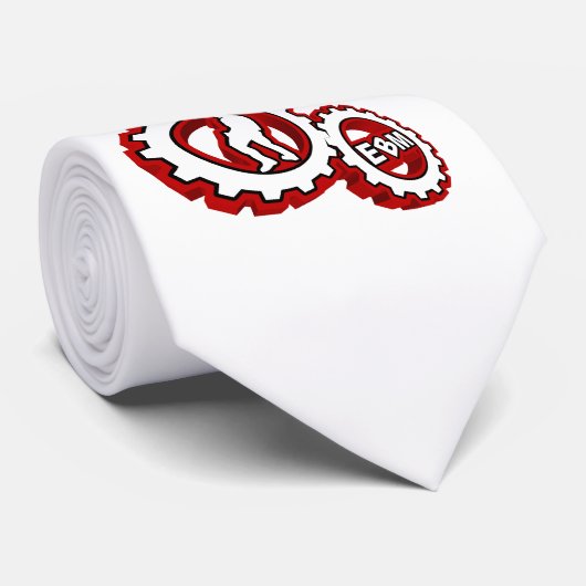 "EBM Logo_2"-Stropdas Stropdas (Opgerold)