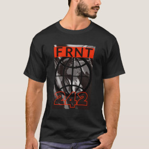 Ebm-voorzijde elektronische lichaamsmuziek pro-FRN T-shirt