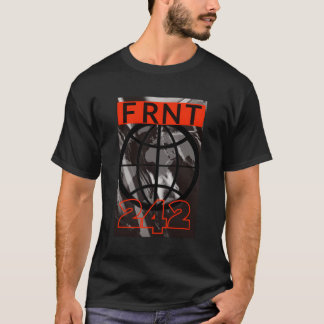 Ebm-voorzijde elektronische lichaamsmuziek pro-FRN T-shirt