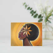 Ebony Briefkaart (Staand voorkant)