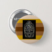 Ebony Diva Pride Ronde Button 5,7 Cm (Voorkant /achterkant)