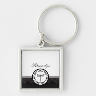 Ebony Dragonfly Emblem Sleutelhanger