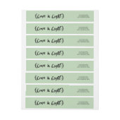 Ebony Elegant Sketched Love and Light Holiday (Vel)