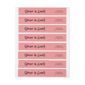 Ebony Elegant Sketted Peace & Love Holiday (Vel)