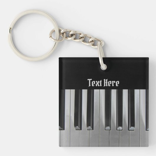 Ebony en Ivory Sleutelhanger (Voorkant)