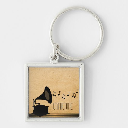 Ebony  Gramophone Premium Sleutelhanger (Voorkant)