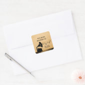 Ebony  Gramophone Stickers (Envelop)