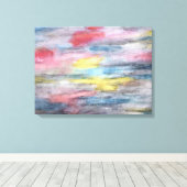Ebony Rainbow" Canvas Kunst (Insitu (Houten vloer))