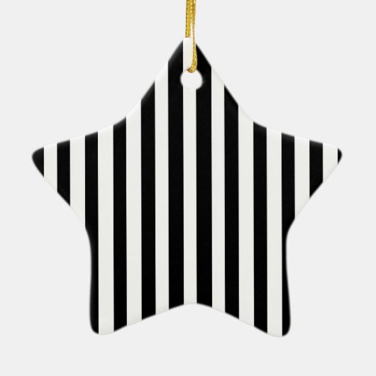 Ebony Snow Keramisch Ornament (Achterkant)
