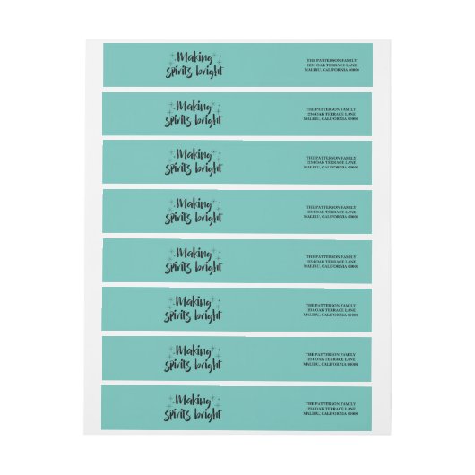 Ebony Starry Making Spirits Bright Holiday (Vel)