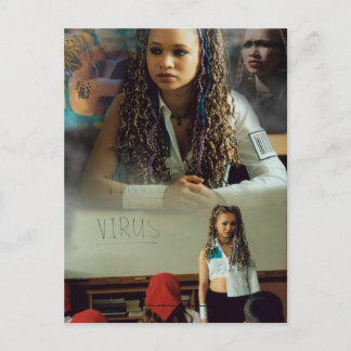 Ebony voor het virus briefkaart