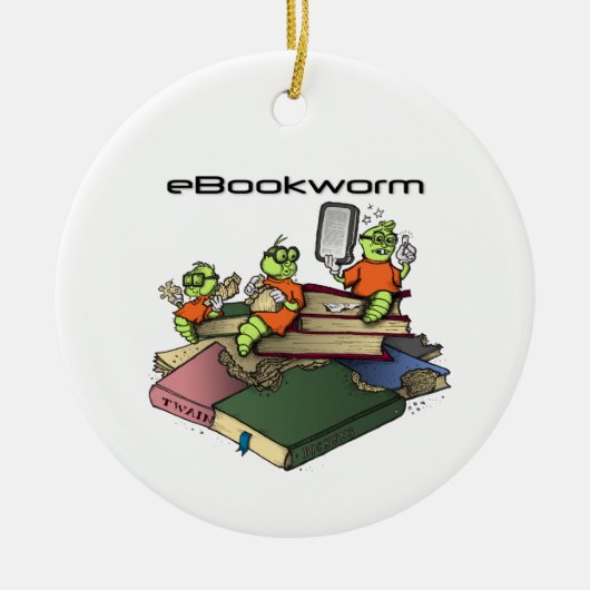 eBookworm Ornament (Voorkant)