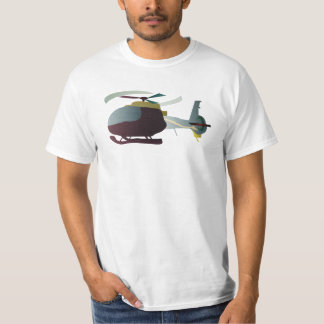 EC 130 Vliegtuig Grafische illustratie T-shirt