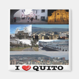 EC - Ecuador - Quito - I Love Magneet