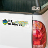 EC Oudjongens Bumpersticker (Op Truck)