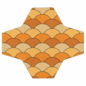 Écailés de dragon, éventails, vagues, Seigaiha, or (Plat)