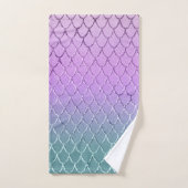 Écaille de Princesse Sirène 4a (Serviette à main)