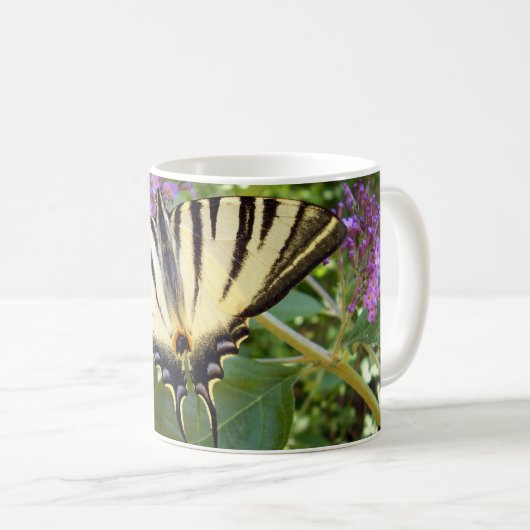Écarce Swallowtail Button Bug Mug (Devant droit)