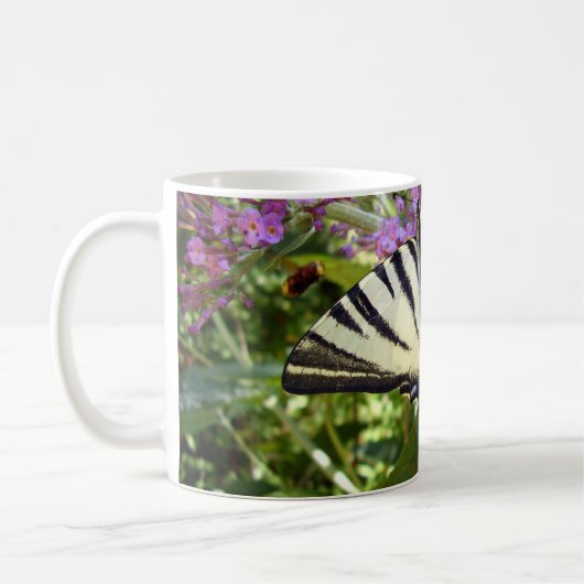 Écarce Swallowtail Button Bug Mug (Gauche)
