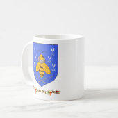 ECBees sur la tasse de point (Devant gauche)