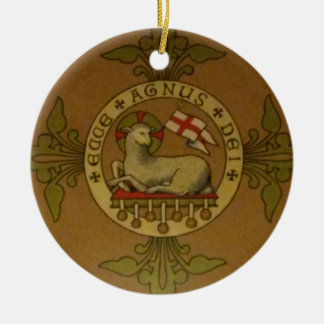 Ecce Agnus Dei Keramisch Ornament