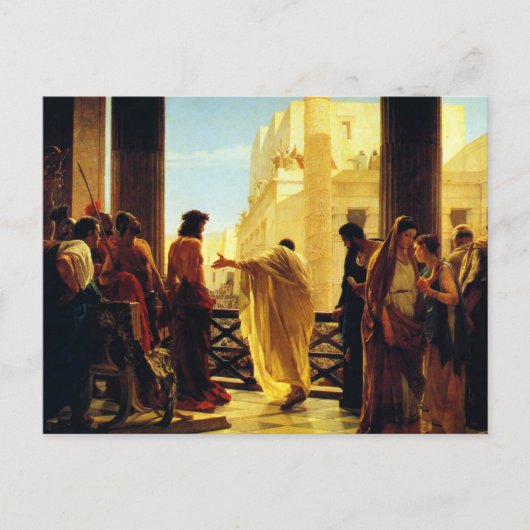 Ecce Homo - Antonio Ciseri Briefkaart (Voorkant)