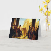 Ecce Homo - Antonio Ciseri Kaart (Gele Bloem)