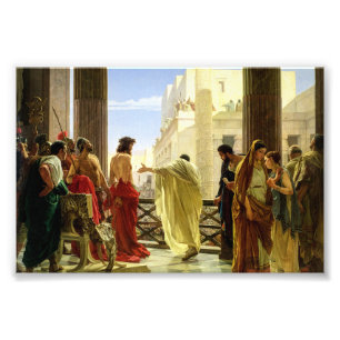 Ecce Homo door Antonio Ciseri Foto Afdruk