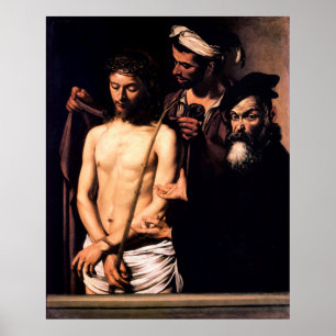 Ecce Homo door Caravaggio (1605) Poster