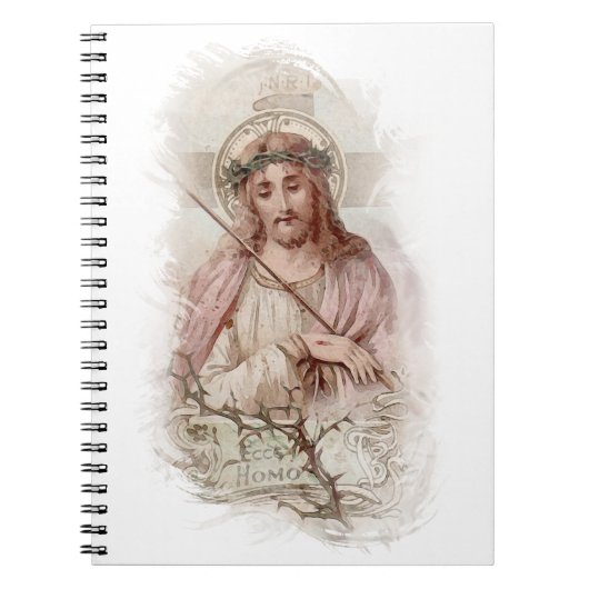 Ecce Homo, houd het man vast Notitieboek (Voorkant)