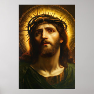 Ecce Homo | Jesus Christ with Crown of Thorns Poster