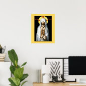 Ecce homo Jesus icône Poster Matted (Bureau à domicile)