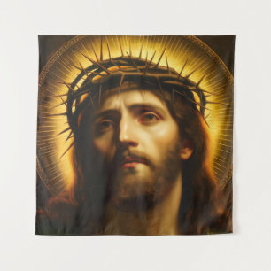 Ecce Homo Jezus Christus met Doornenkroon Wandkleed