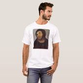 ECCE HOMO ORIGINAL RESTORO FRESCO MANNEN WHITT T-SHIRT (Voorkant volledig)