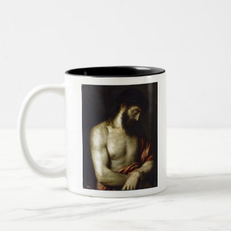 Ecce Homo - Titiaan - 1547 Tweekleurige Koffiemok