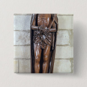 Ecce Homo Vierkante Button 5,1 Cm