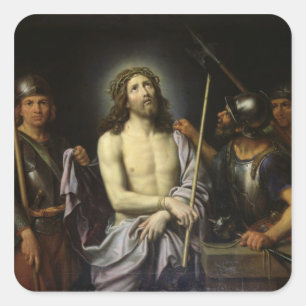 Ecce Homo Vierkante Sticker