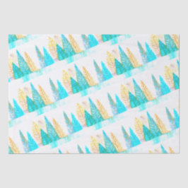 Eccentrisch dennenweefsel tissuepapier